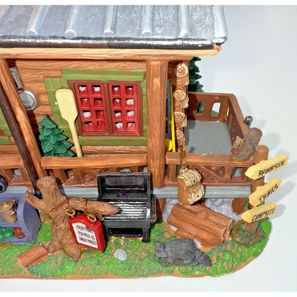 LEMAX Cedar Creek Outfitters Signature Collection Holiday Caddington Vilage NEW - Picture 8 of 16